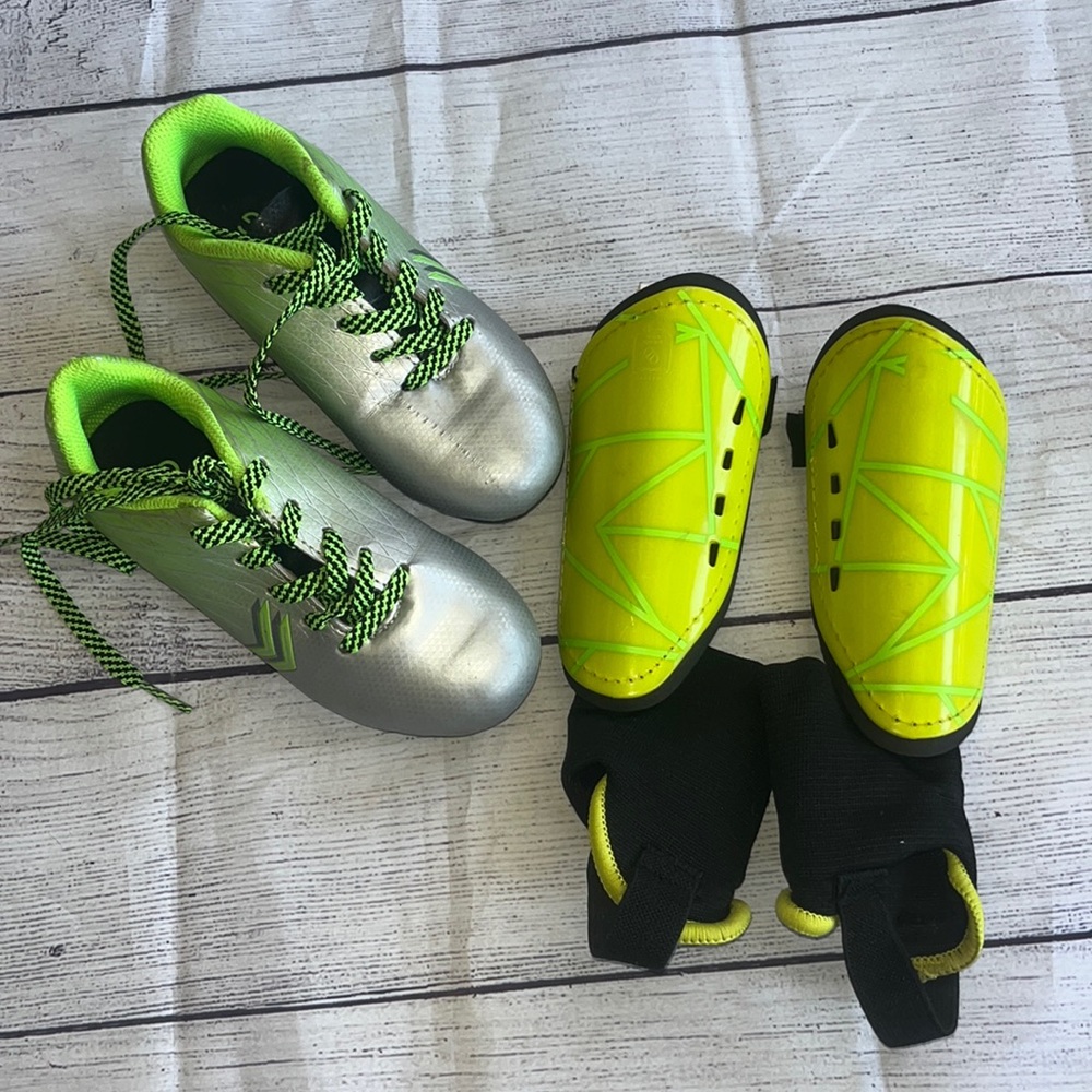 Cleats and  Shinguards